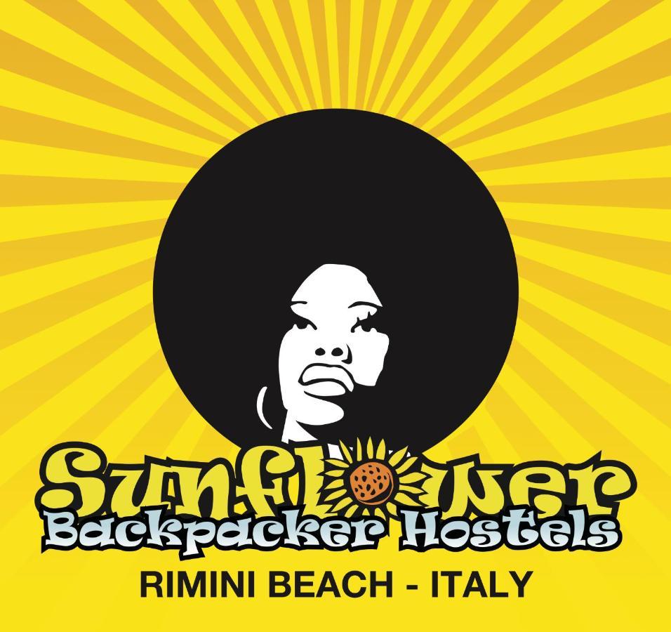 Sunflower Beach Backpacker Hostel & Bar Rimini Exterior photo